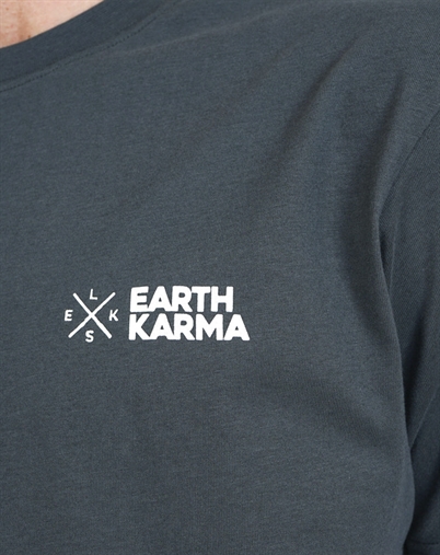 Elsk - Earth Karma Brushed T-shirt - Stone Green 